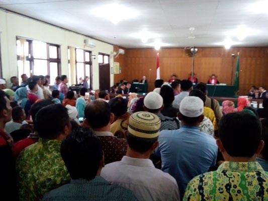 Seratusan Warga Rohul Setia Dukung Suparman