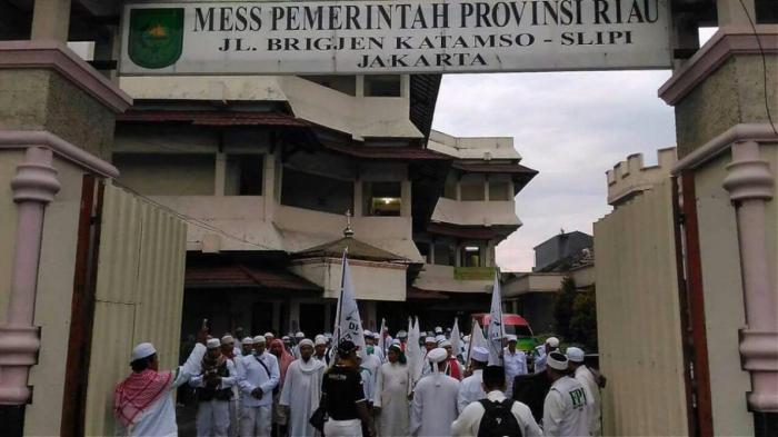 Rombongan FPI Kota Dumai Bertolak Pulang