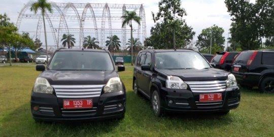 46 Mobil Dinas Pemprov Riau Dilelang