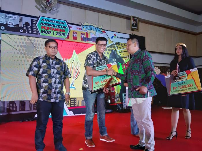 Empat Pewarta Riau Raih Juara AJP MOR 1, Wartawan Riaupembaruan Juara Dua