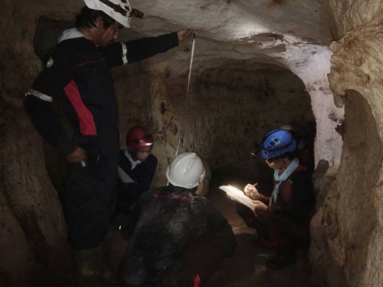 Ekpedisi Pemetaan, Mapala SAKAI FISIP Unri Temukan Dua Gua di Desa Tandun