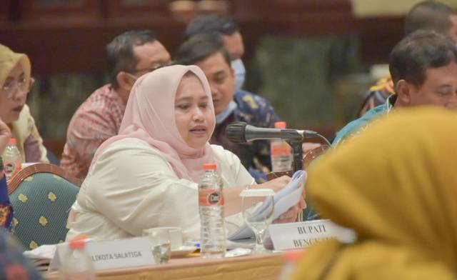Bupati Kasmarni Sampaikan RDTR Pulau Rupat ke Kementerian ATR/BPN