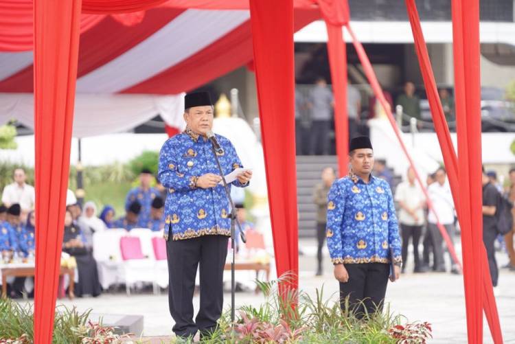 Pemprov Riau Serukan Gerakan Hidup Sehat di Peringatan HKN ke-61