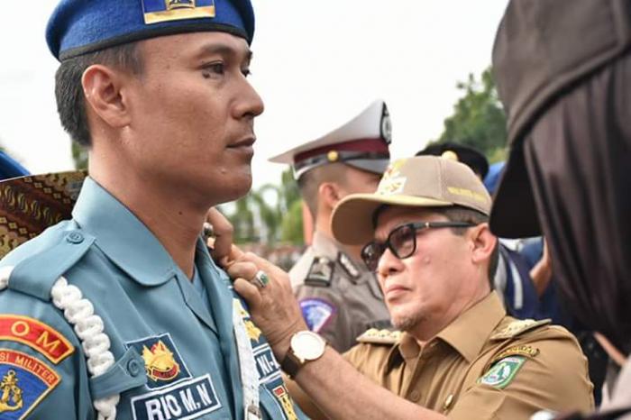 Walikota Dumai Pimpin Apel Gelar Pasukan Operasi Lilin Siak 2016