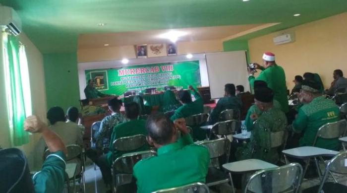 Rusli Effendi Membuka Mukercab I PPP Rohil