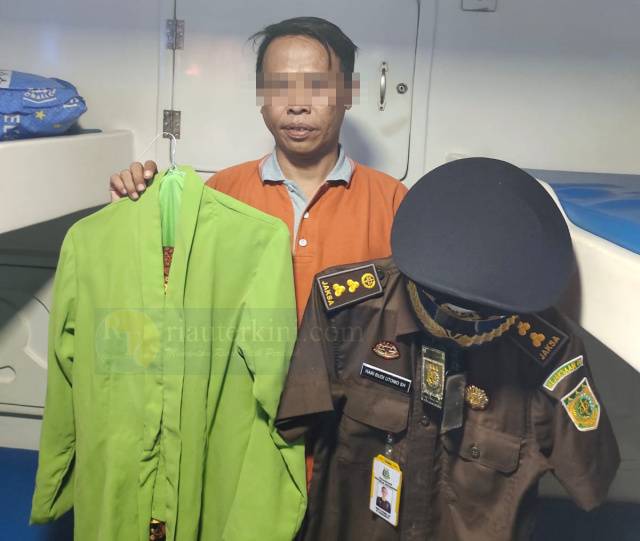 Gasak Ratusan Juta, Polisi Ciduk Jaksa Gadungan di Rupat, Bengkalis