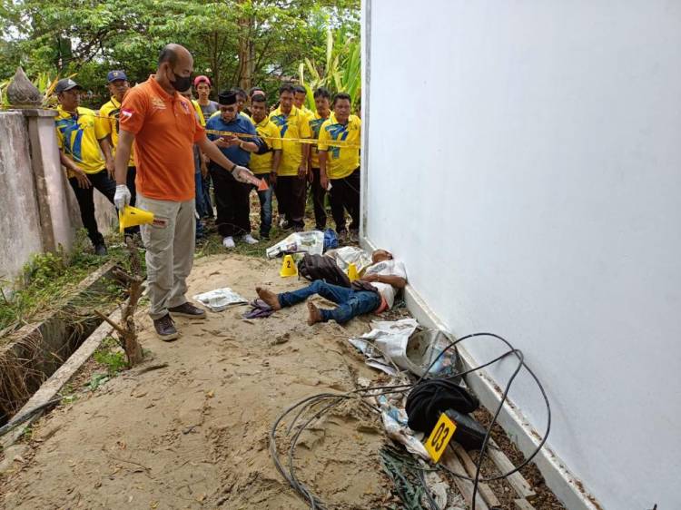 Seorang Pria Ditemukan Tak Bernyawa di Kantor Dinas PU Riau