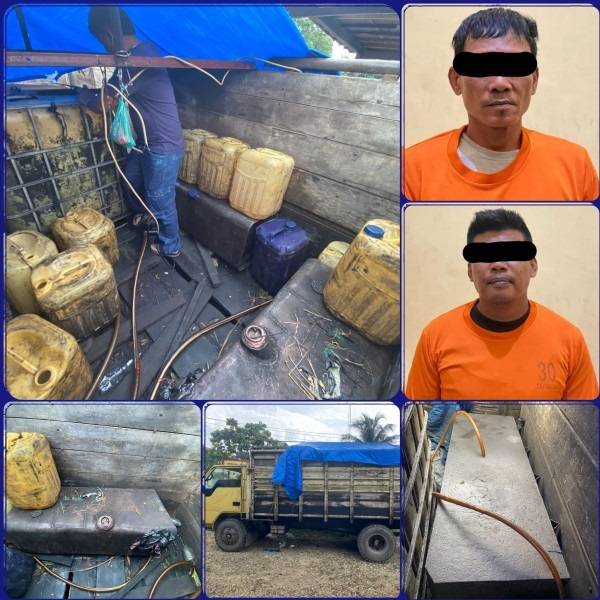 Modus Barcode Sopir Truk, Dua Pelaku Penyalahgunaan Solar Subsidi Diamankan Polisi