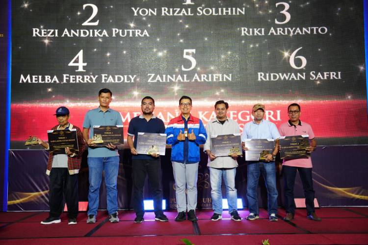 Kilang Pertamina Dumai Nobatkan Jurnalis Terbaik di PTJA 2025