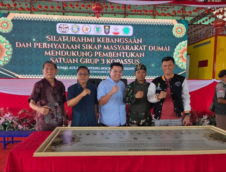 HIPMI Dumai Nyatakan Dukungan Penuh untuk Pembentukan Satuan Grup 3 Kopassus